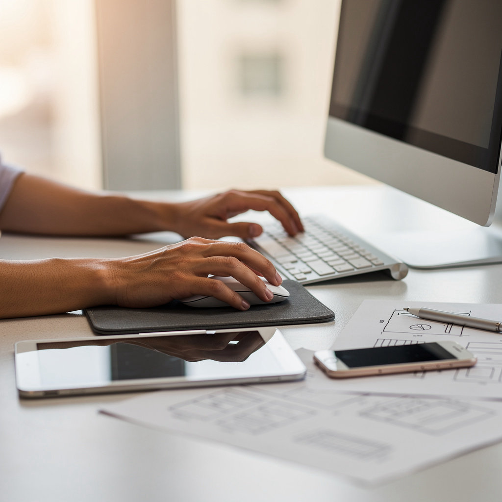 The ContentLab San Diego team discussing professional website creation and business website development services in San Diego, California